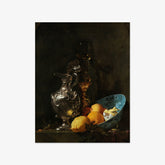 Still Life with a Silver Jug and a Porcelain Bowl by Willem Kalf - thumbnail_0_nf_66fa5d448213847b6f35789c